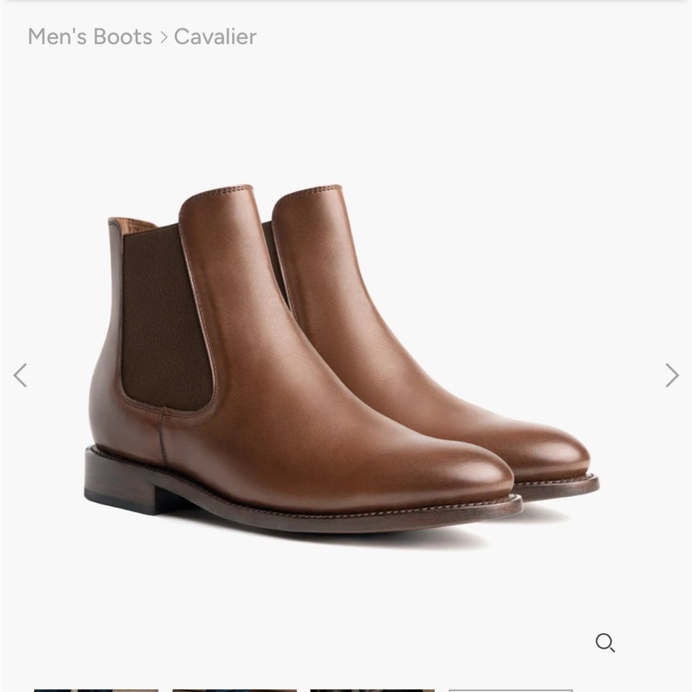 Thursday Boot Company Brown Leather Chelsea Boots - Cavalier